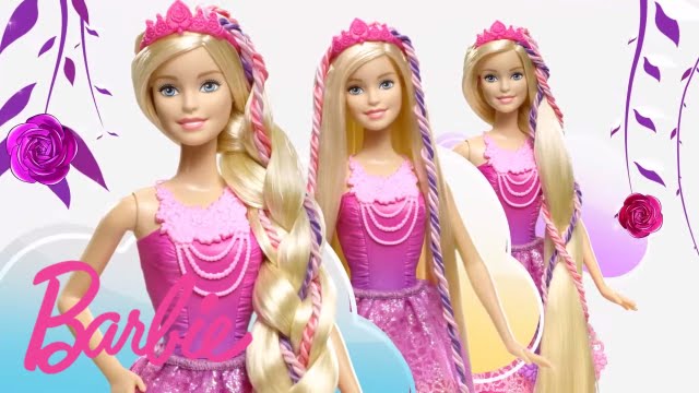 Barbie Panenka Kouzeln&eacute; Vlasy | @Barbie