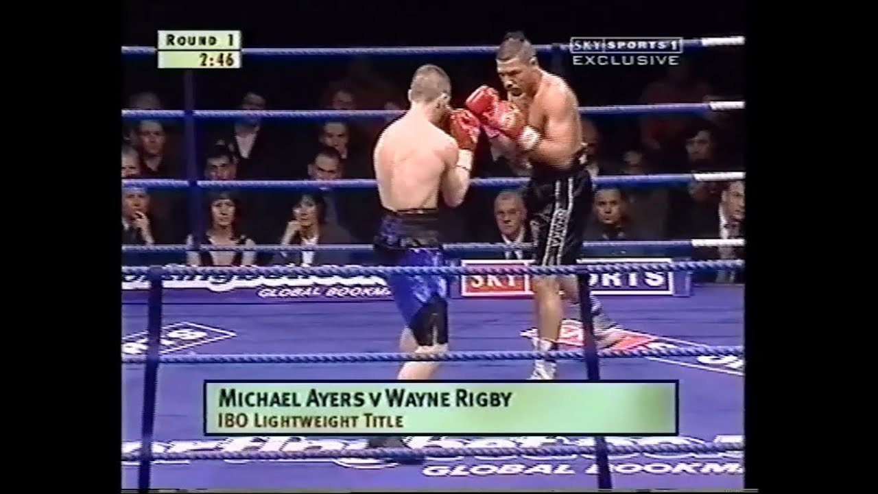 Wayne Rigby vs Michael Ayers 2 IBO WORLD LIGHTWEIGHT TITLE┃SHANNONS GYM