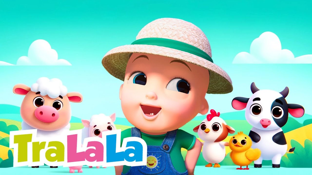 Cântece pentru copii - Țăranul e pe câmp 🐷🐶🐔 1 ORĂ Melodii pentru bebeluși de la TraLaLa*