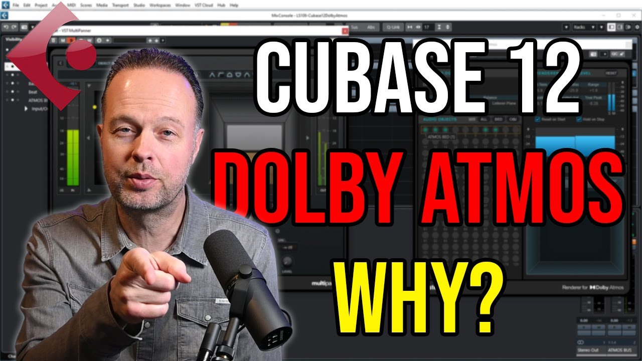 Dolby Atmos for home studios in Cubase