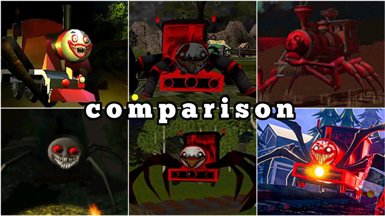 3 Choo Choo Charles mobile games VS 3 Choo Choo Charlie roblox games