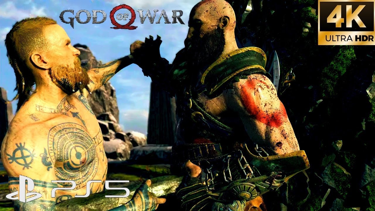 KRATOS VS BALDUR SEGUNDA LUTA! 4K DUBLADO - GOD OF WAR
