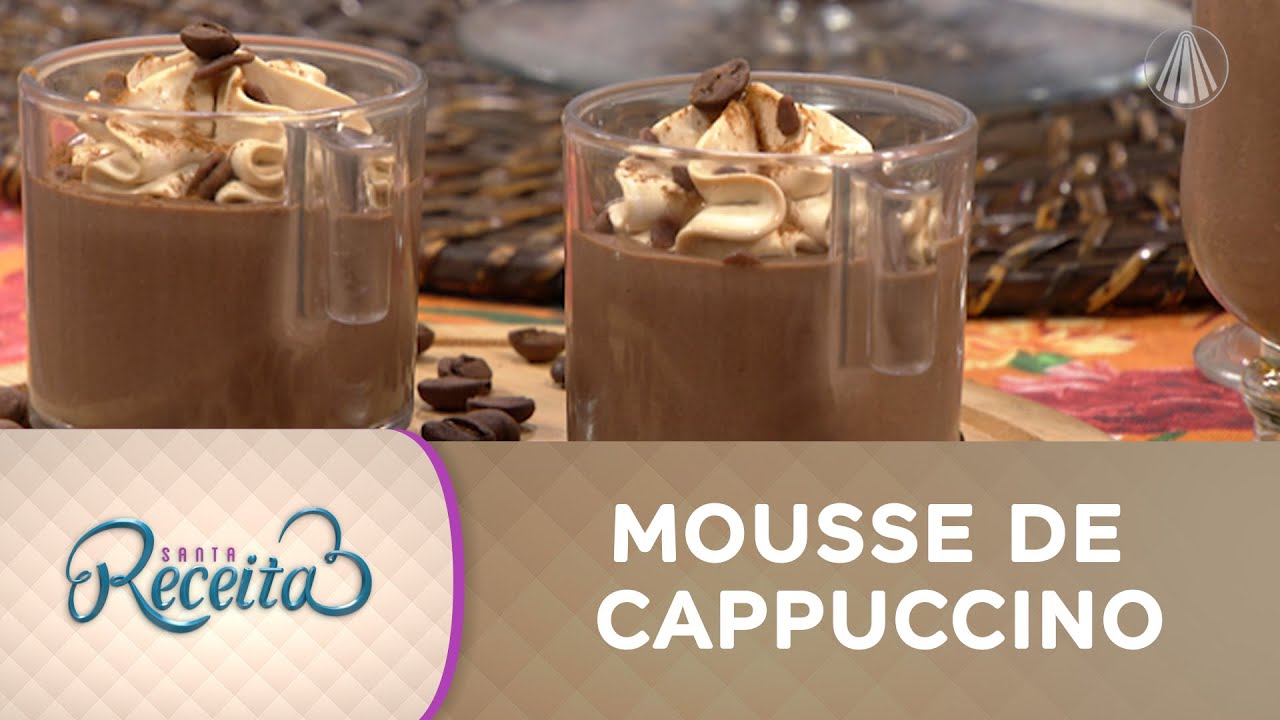 Aprenda a fazer uma irresistível Mousse de Cappuccino