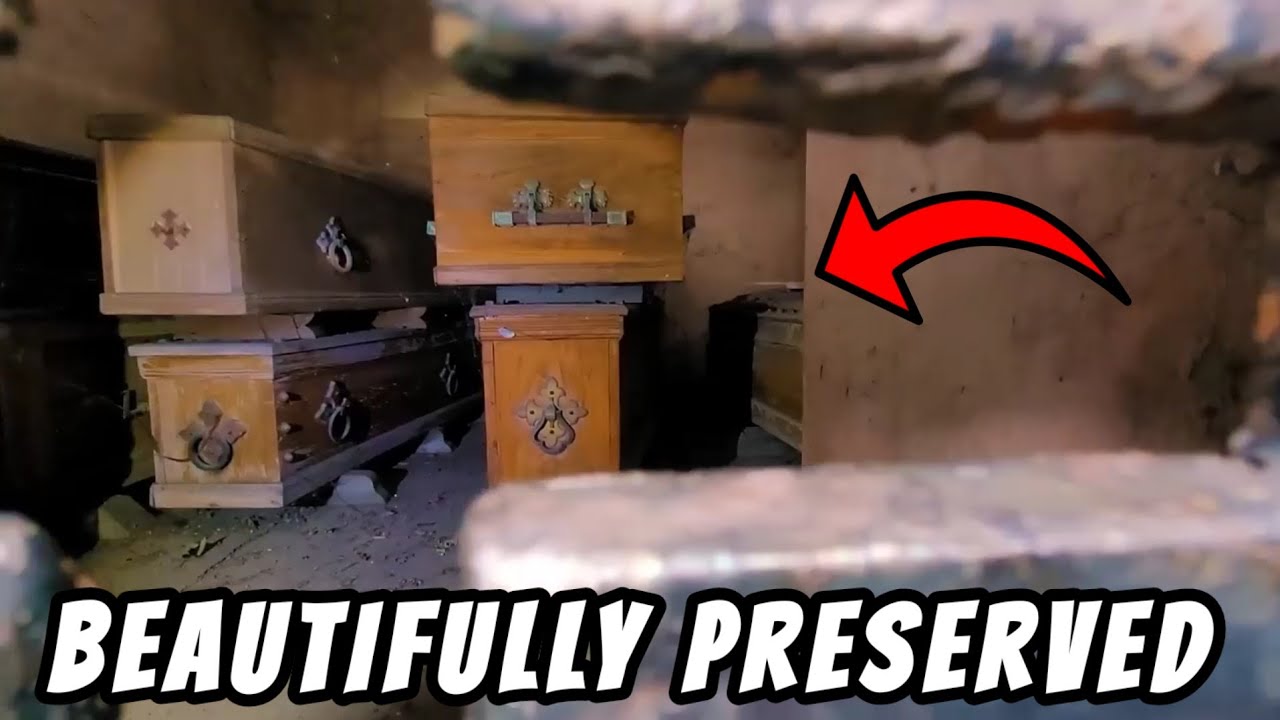 YOU WON'T BELIEVE THIS, inside a mausoleum