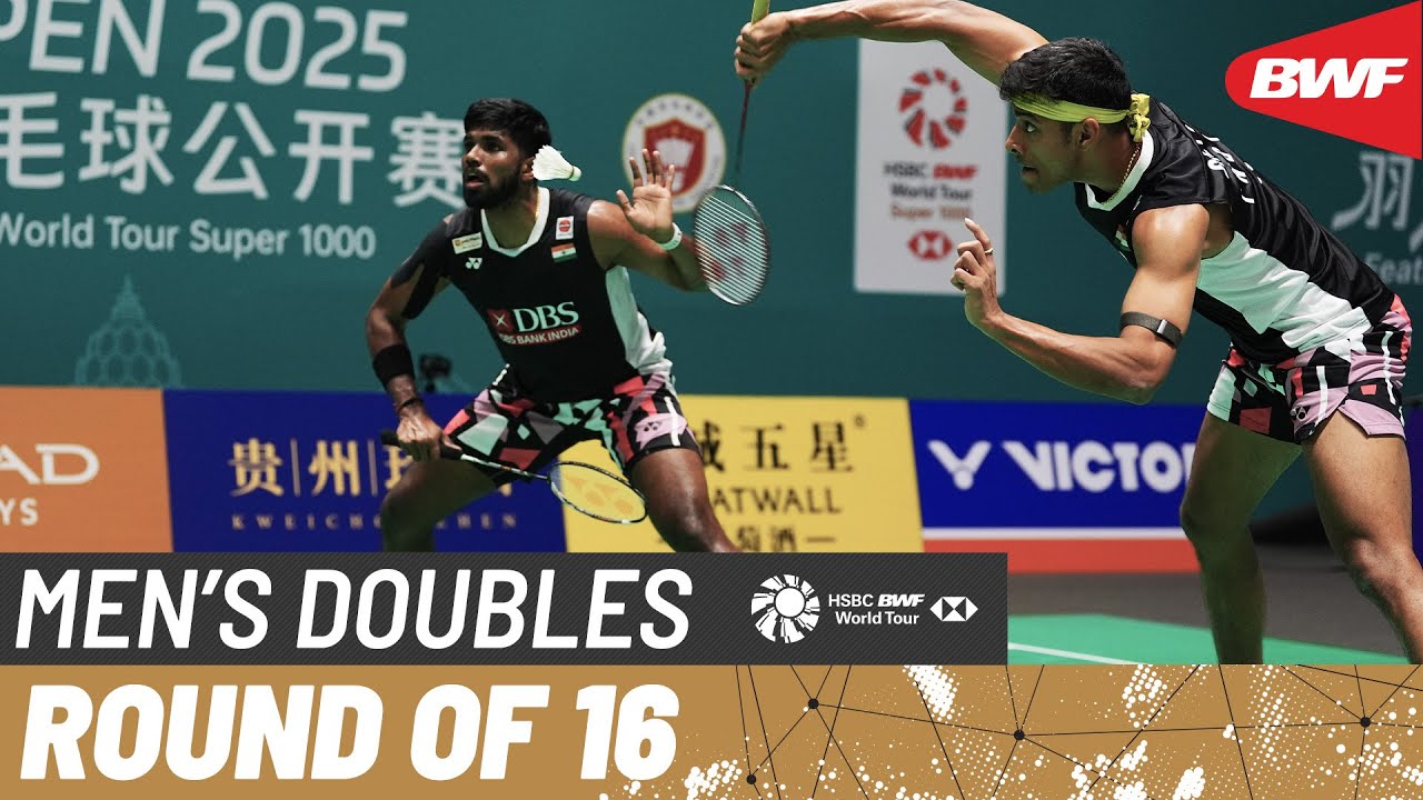 VICTOR China Open 2025 | Rankireddy/Shetty (IND) vs. Carnando/Maulana (INA) [8] | R16