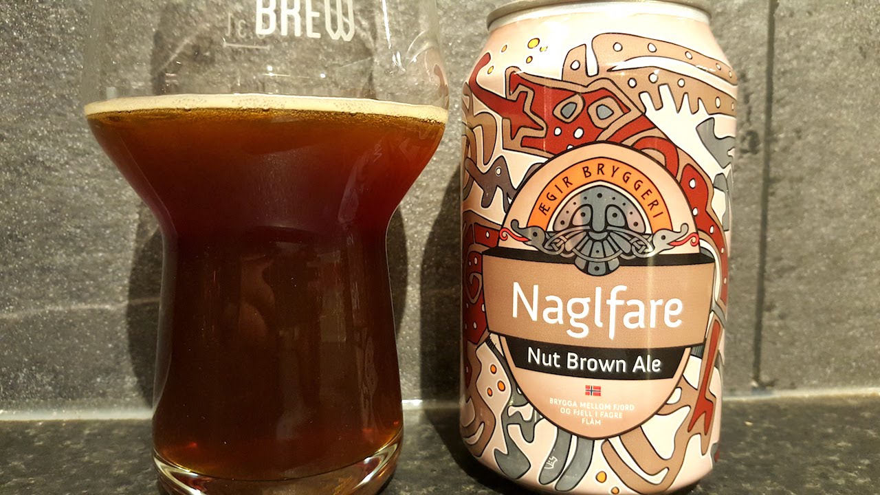 &AElig;gir Bryggeri Naglfare Nut Brown Ale | Norwegian Craft Beer Review