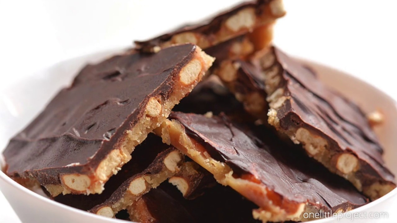 Chocolate Caramel Pretzel Bars
