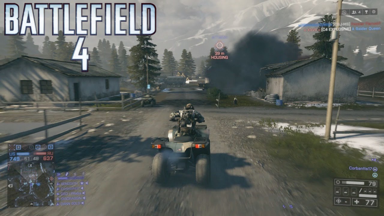 Battlefield 4: Multiplayer Gameplay #132 ::Conquest:: Be the Mantis Shrimp?? - No Commentary