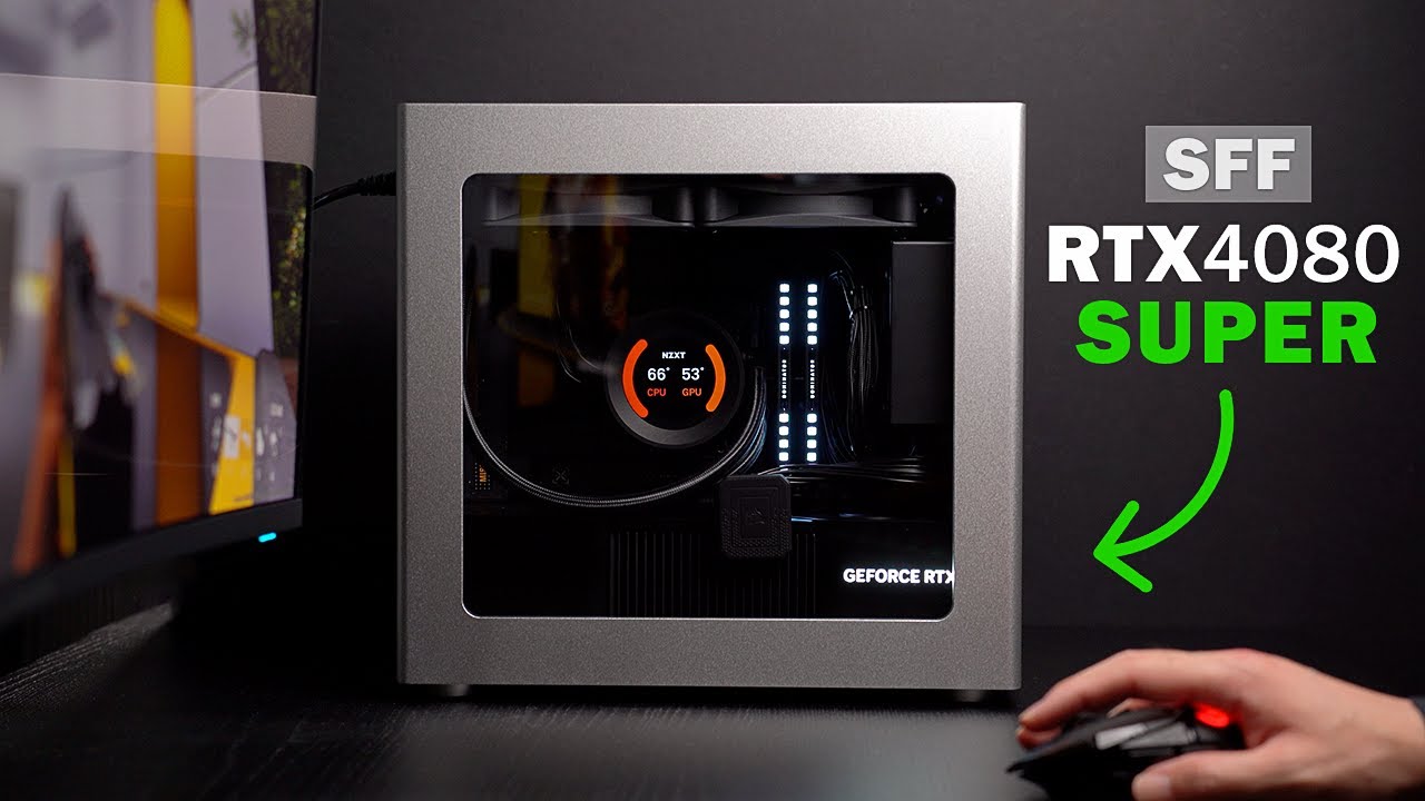 RTX 4080 Super + CLEANEST mATX SFF Case You've Never Seen