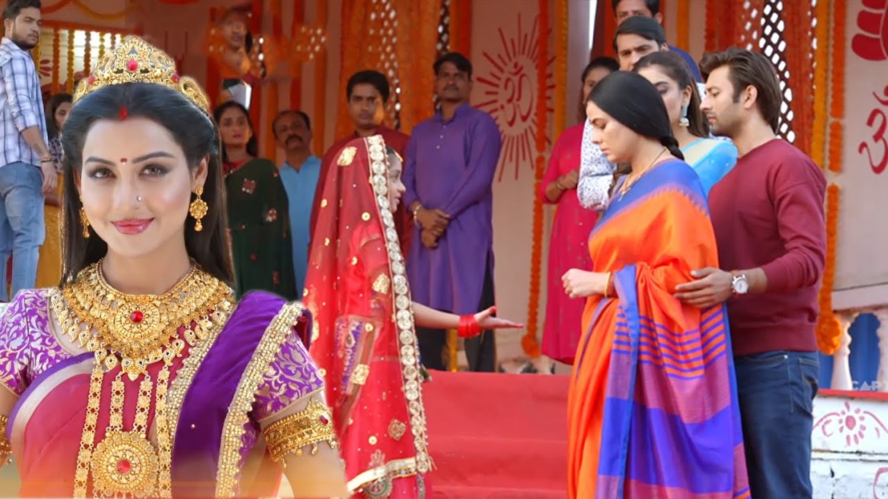 Maha Episode -सविता के हाथो माँ को मुकुट चढ़ाने के लिए माँ लक्ष्मी ने लिया बालिका रूप |जय माँ लक्ष्मी