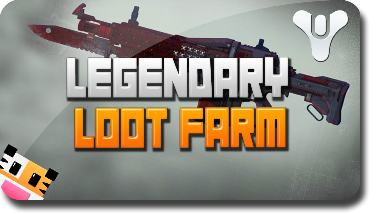 Destiny Rare Loot - Legendary Loot and Rare Loot Farm (Destiny Loot Farm Tutorial)