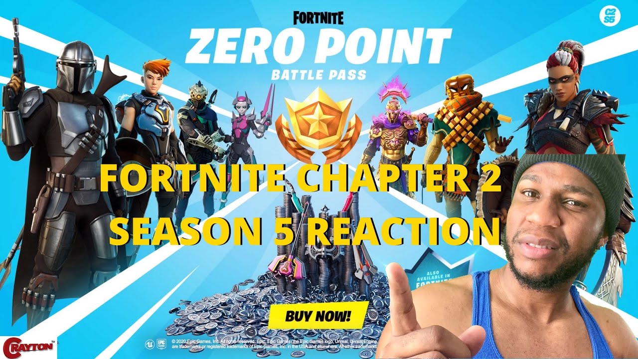 Fortnite Chapter 2 Season 5 BattlePass Reaction | CRAYTON TV