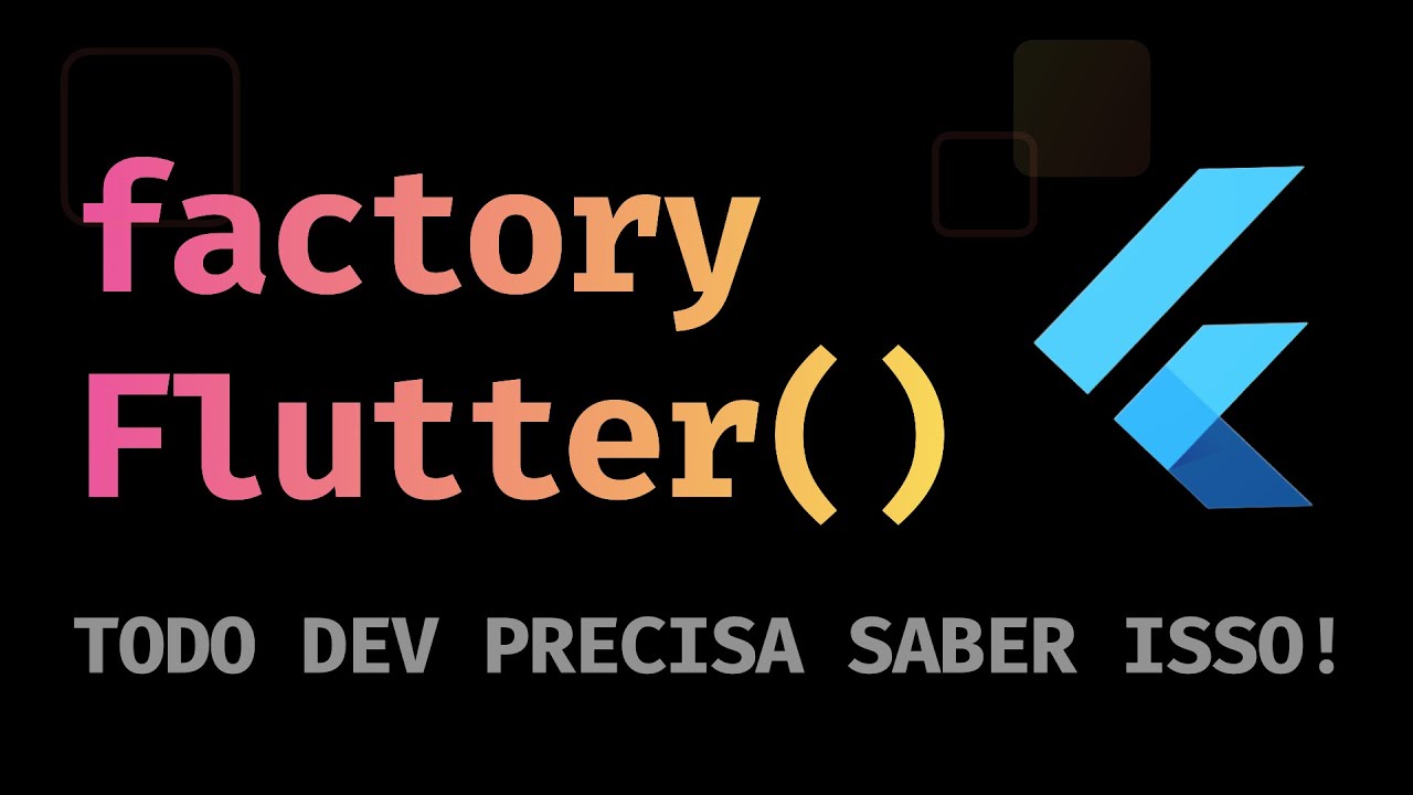 10 Funções de um Construtor Factory ou Nomeado no Flutter!