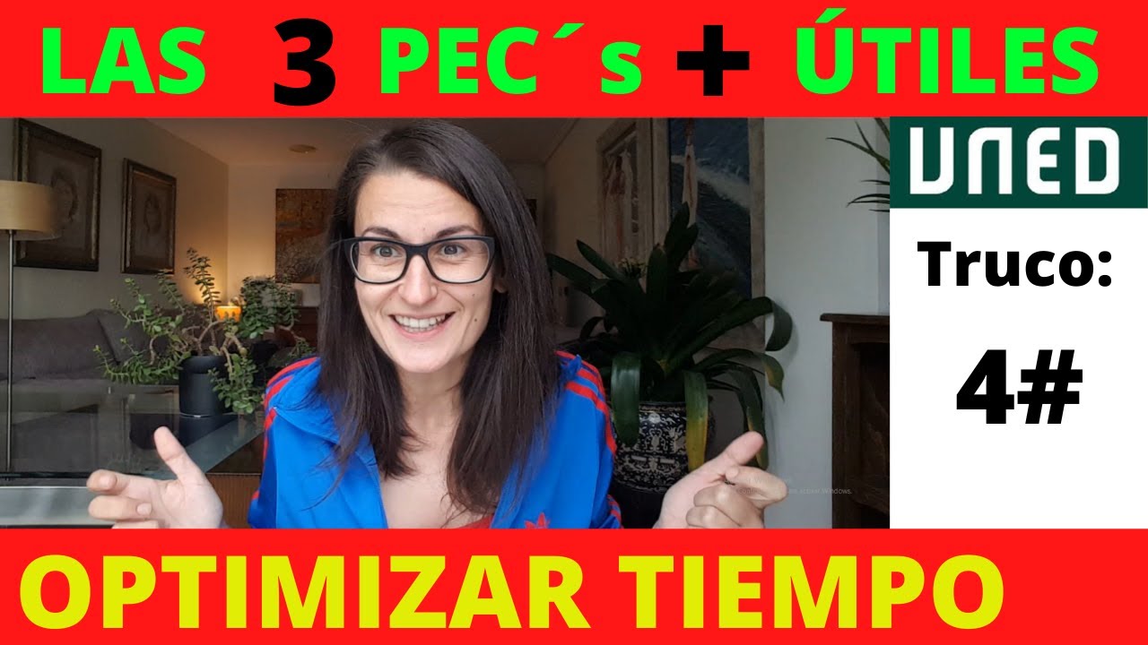 LAS 3 PEC's que merecen la pena!.⚠️.4# .c&Oacute;mo APROBAR en la UNED.
