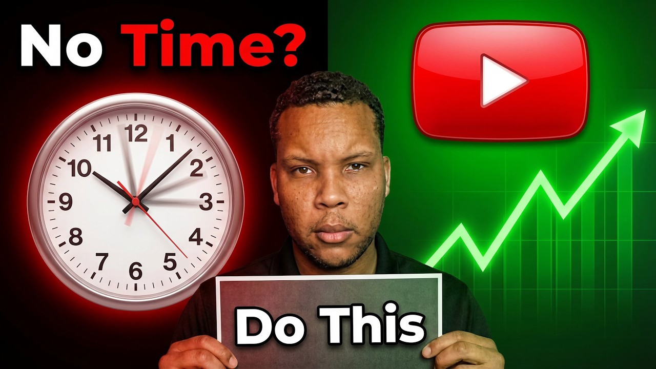 How to Actually Grow A YouTube Channel When You Have Limited Time