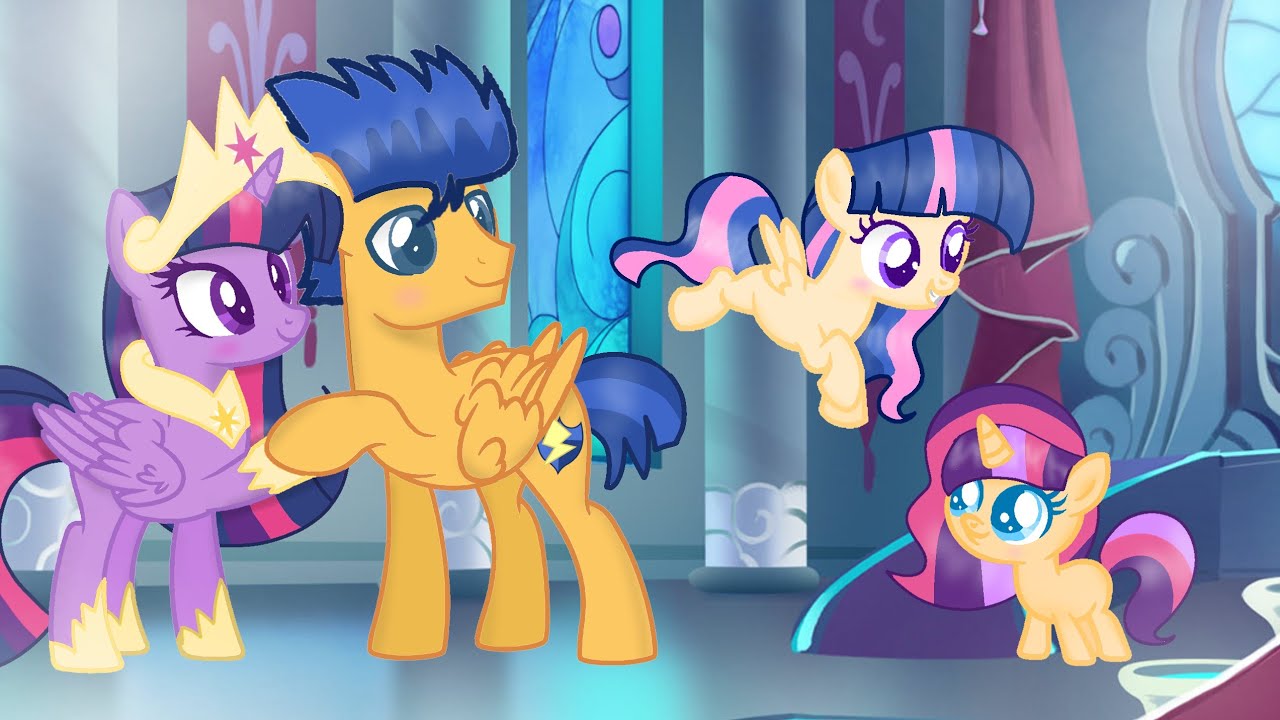 Flash Sentry x Twilight Sparkle and their children | MLP Next Gen | Speedpaint | MLP FUN LIFE