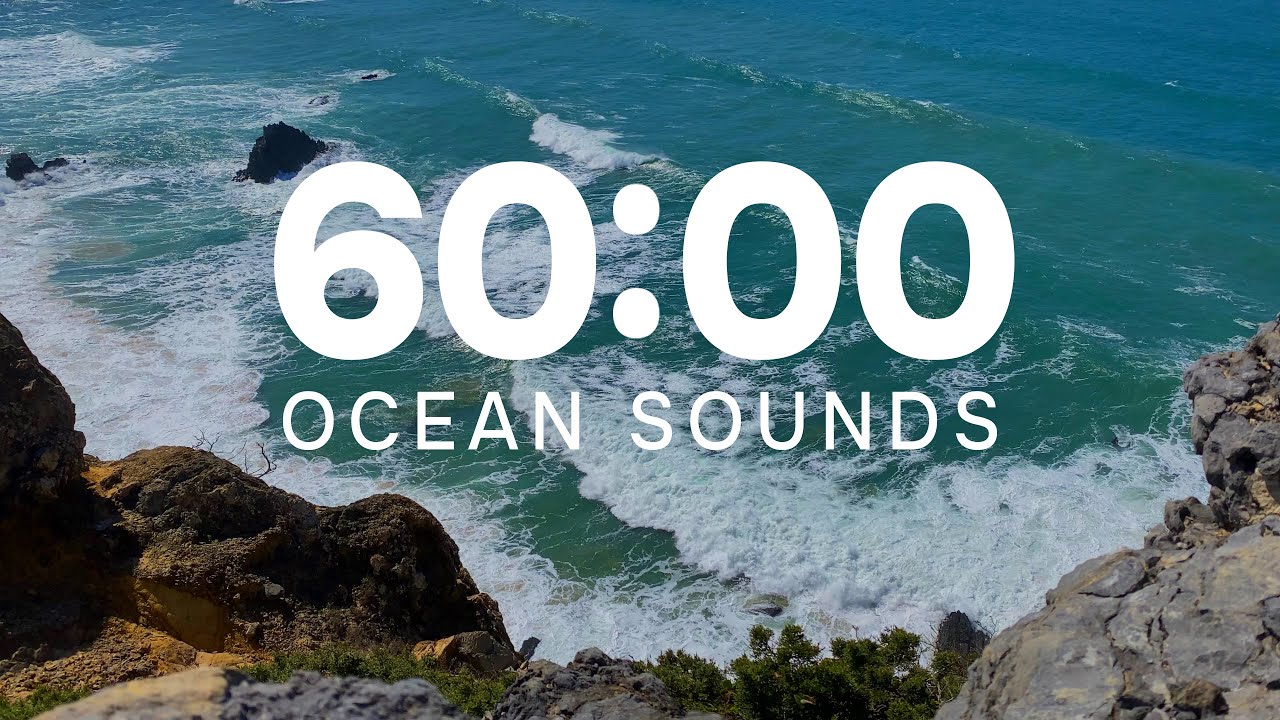 60 Minute Meditation Timer   Gentle Waves for Inner Peace