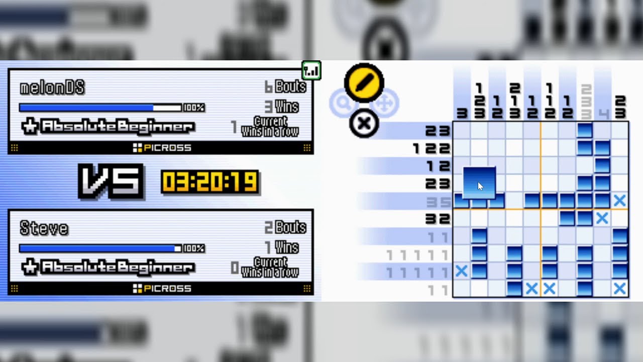 Picross DS (Nintendo DS) - Online Multiplayer 2025