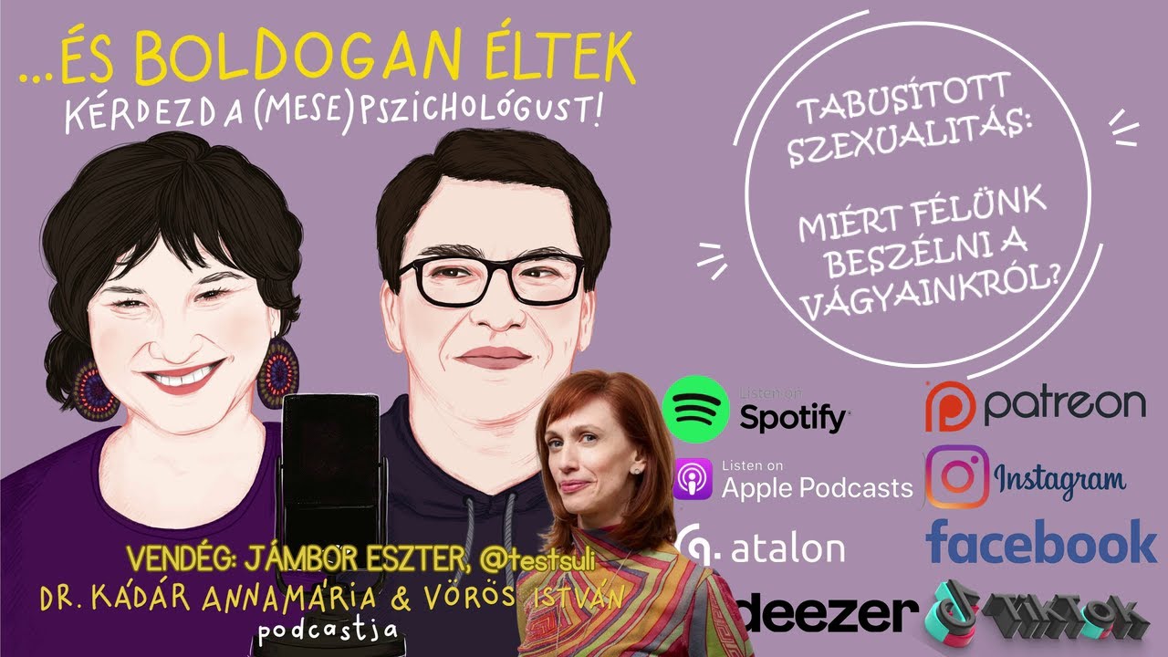 S04E09 Tabusított sz3xualitás: miért félünk beszélni a vágyainkról? (vendég: Jámbor Eszter)