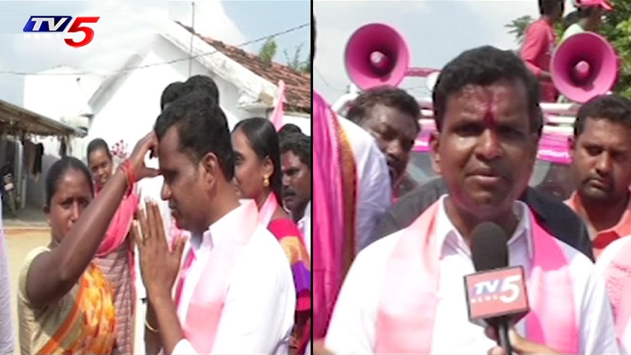 Tungaturthi TRS MLA Gadari Kishore Kumar's Extensive campaign in Suryapet Dist | TV5 News