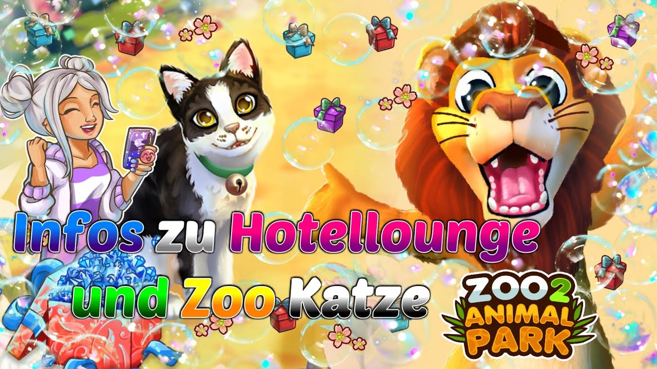 Zoo 2: Animal Park #179 | Infos zu Hotellounge und Zoo Katze.