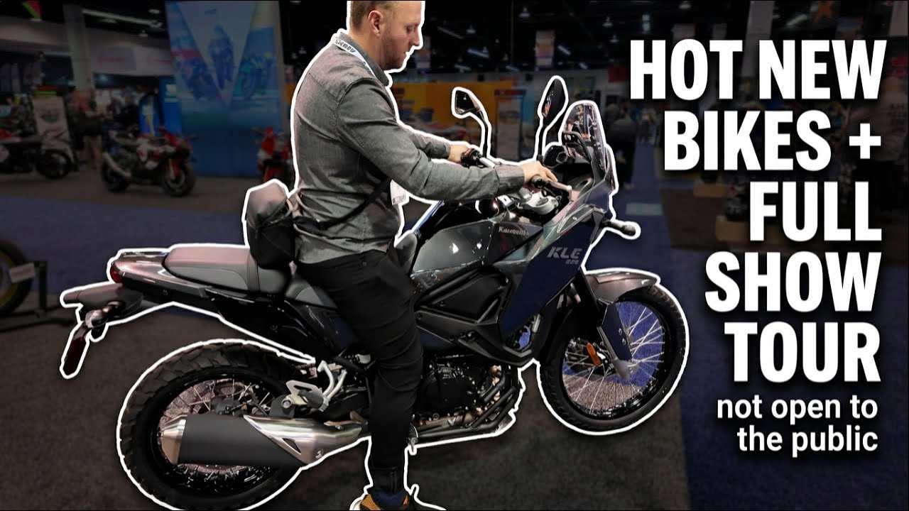 AIM Expo 2026: KLE500, WR125R, Vettore 450 | Inside Look / Show Tour