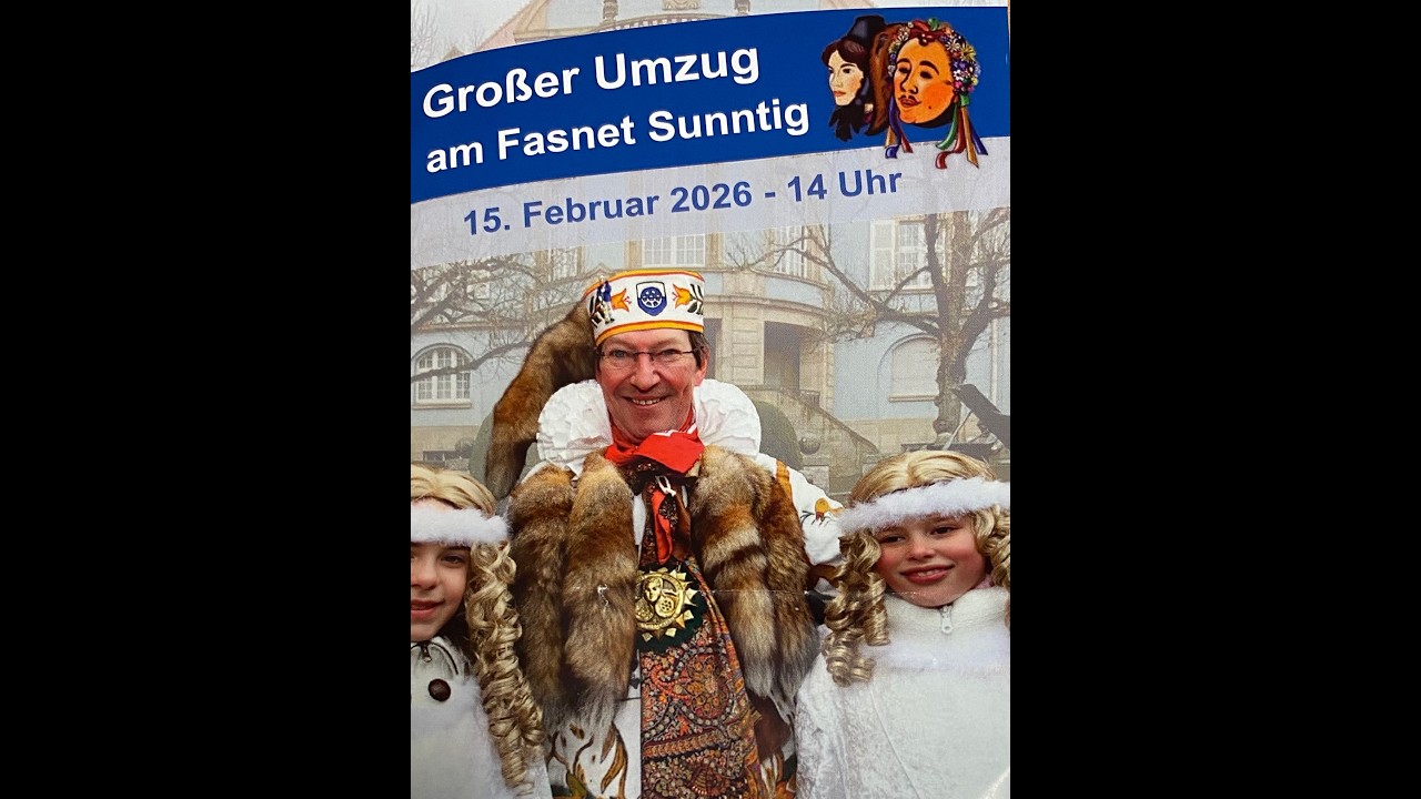 Fasnet Sunntig Donaueschingen 2026