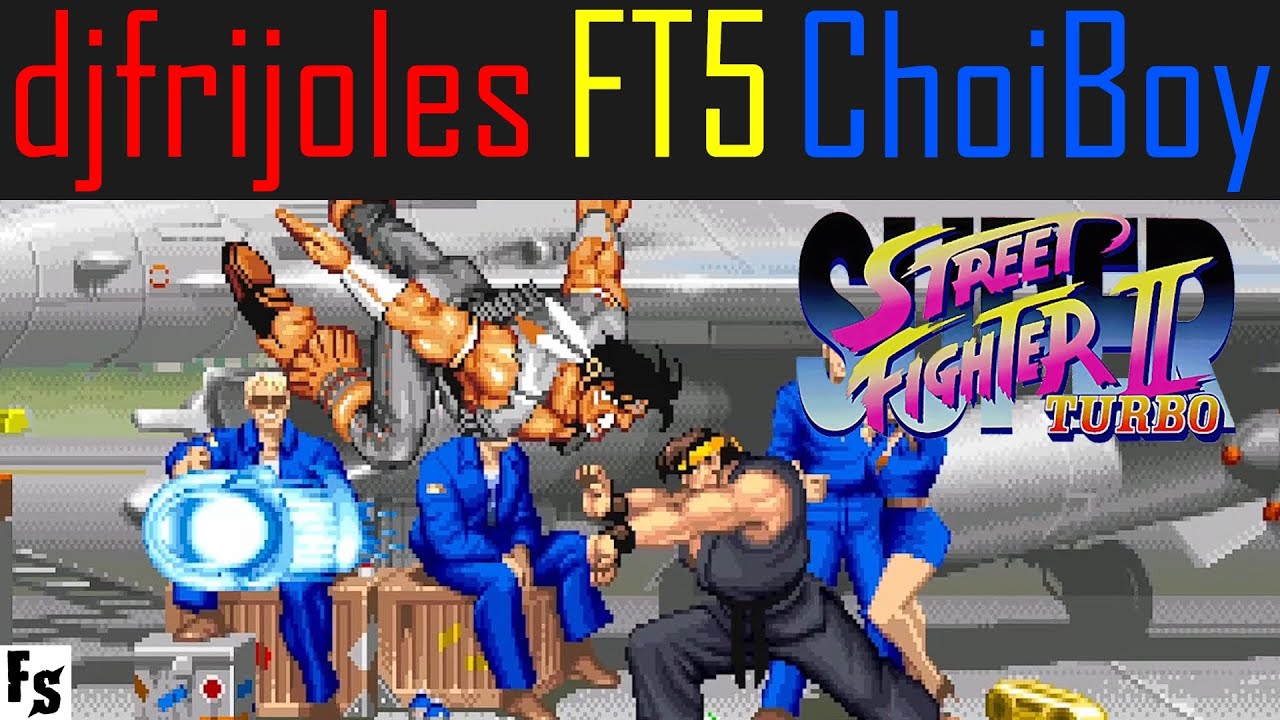 Super Street Fighter 2 Turbo - djfrijoles [T. Hawk] vs ChoiBoy [Ryu] (Fightcade FT5)