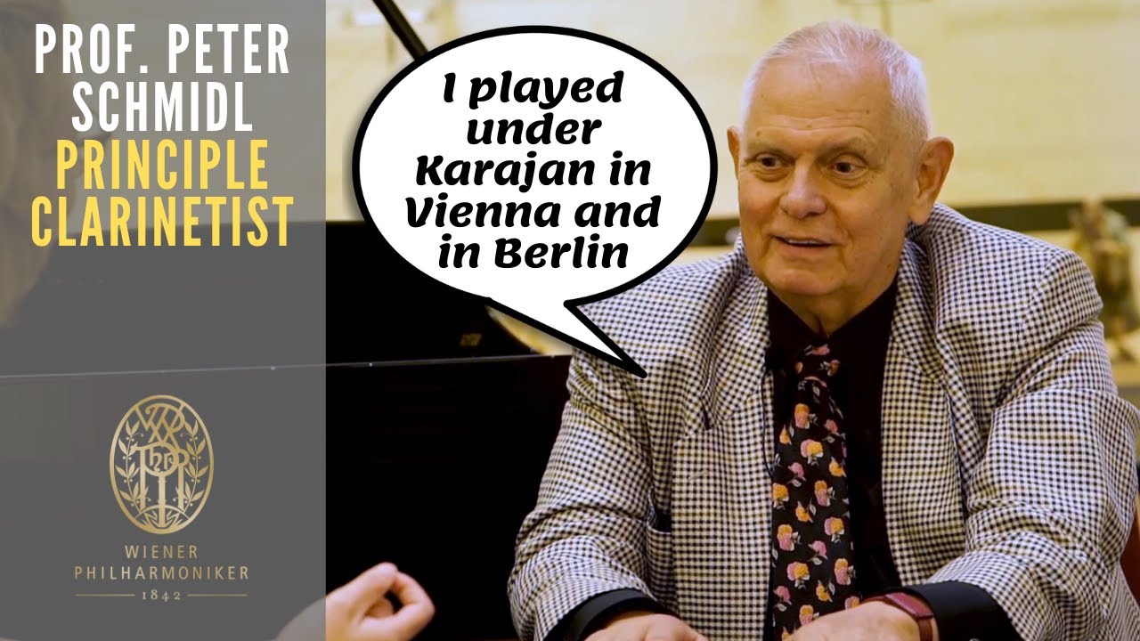 I played under Karajan in Vienna and in Berlin - Prof. Peter Schmidl (2020 | English subtitles)
