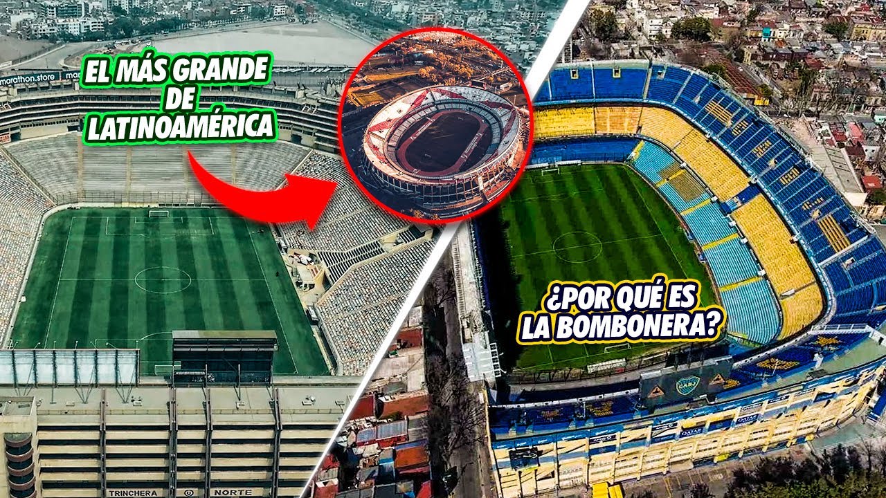 ¡La HISTORIA detrás del NOMBRE de los 14 ESTADIOS DE FUTBOL más importantes de América!