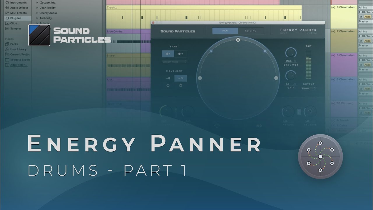Energy Panner - How to Use it on Drums
