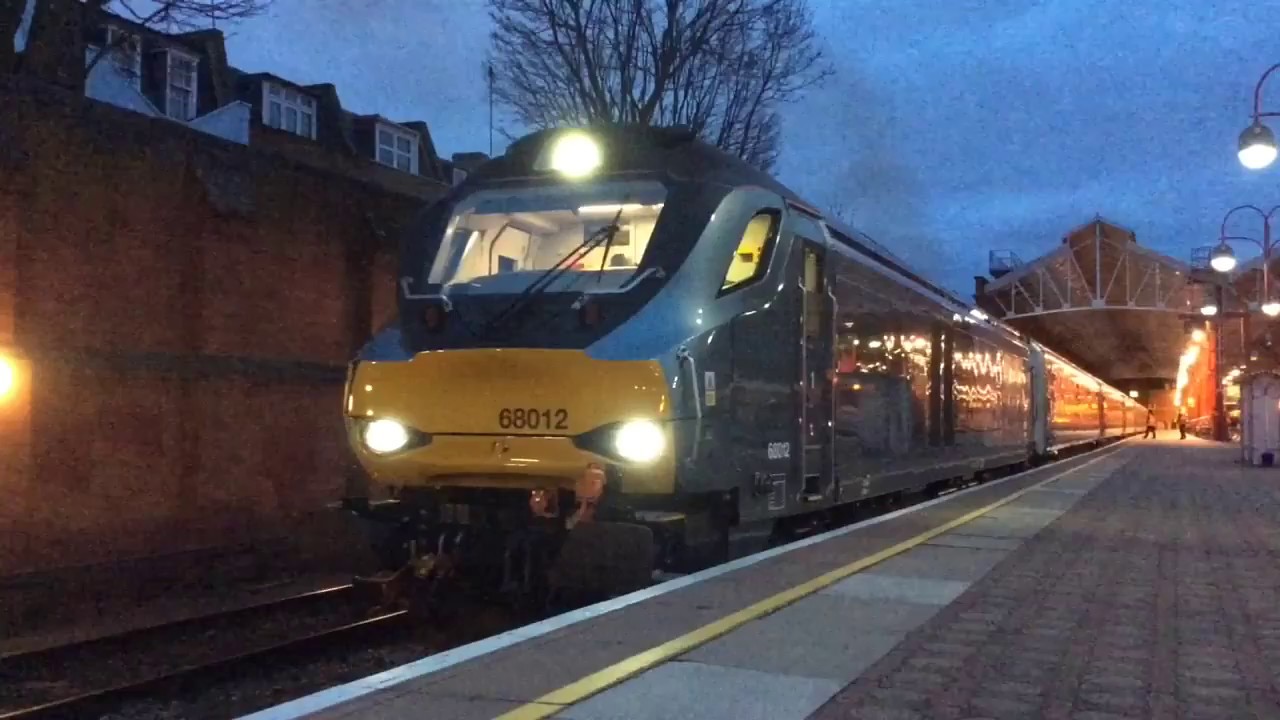 DRS (Chiltern Railways) Class 68 departures at London Marylebone - 17/03/17