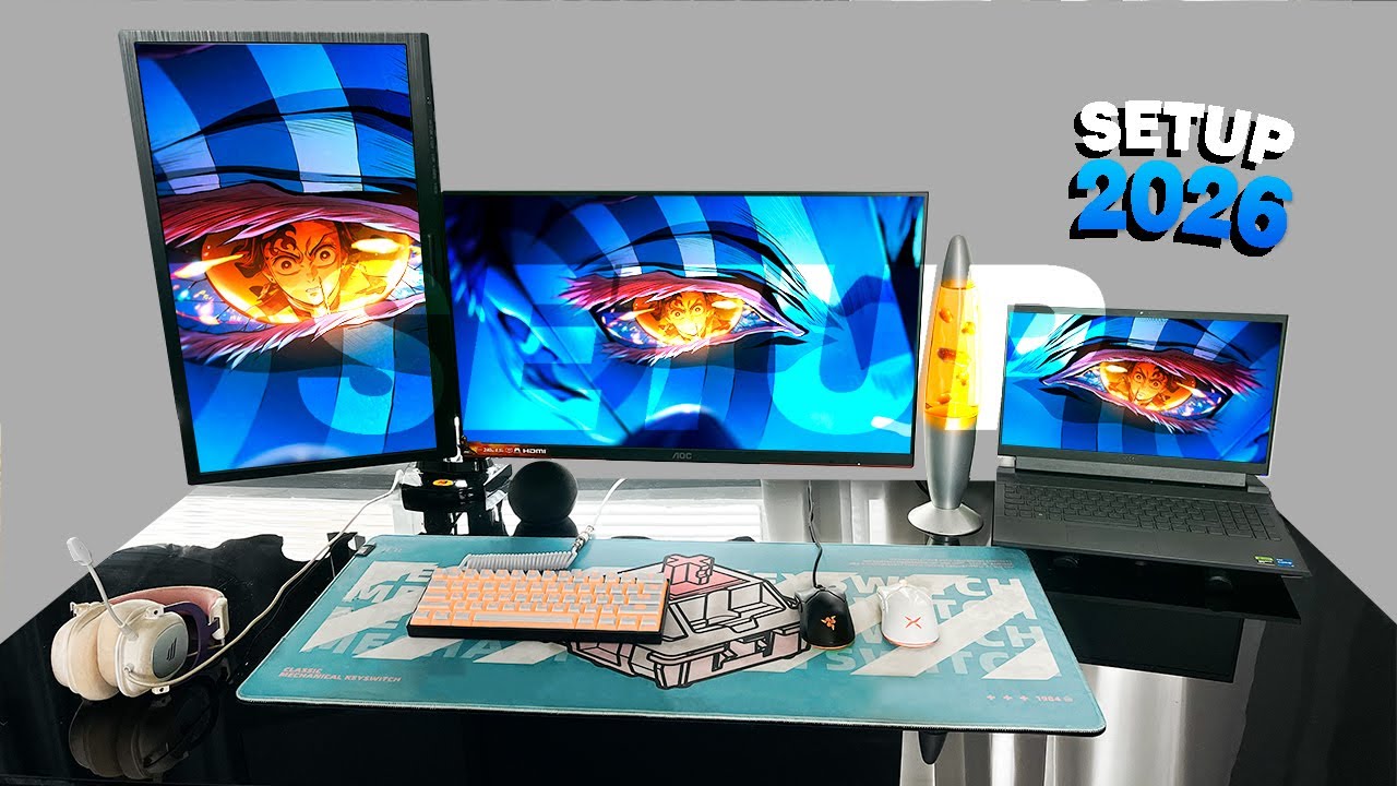 Mostrando meu SETUP GAMER para 2026