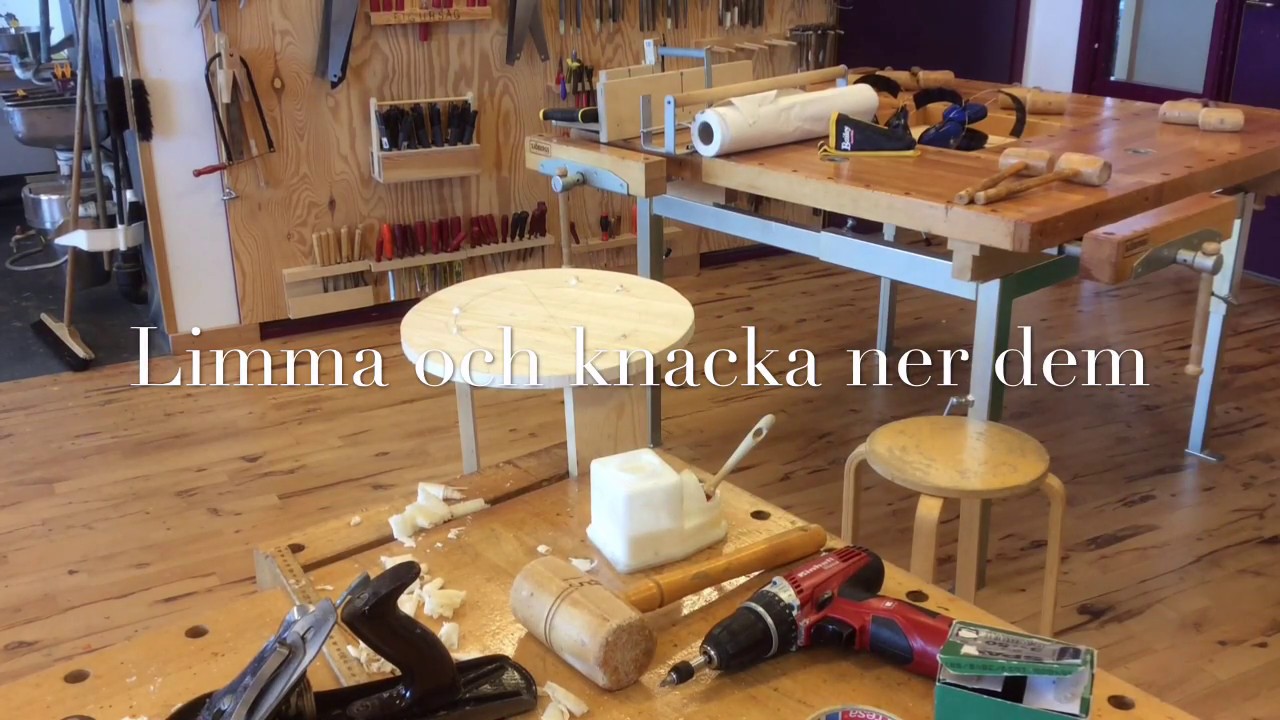 Slöjda en Pall