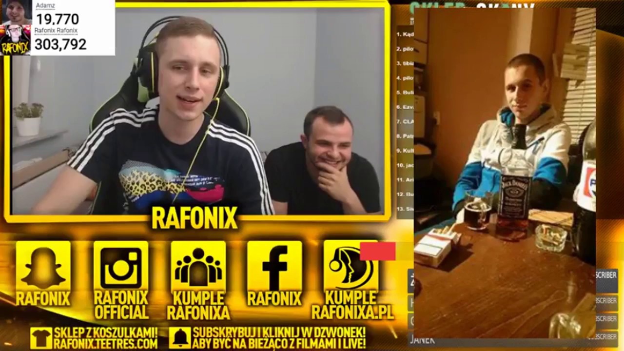RAFONIX Pokazuje swoje stare zdjęcia