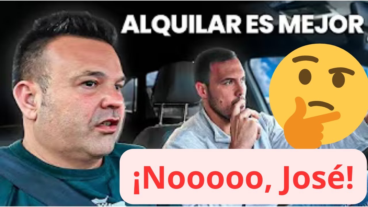 Consejo de José Elías Navarro a Eric Ponce de que ”Alquilar es Mejor que Comprar?