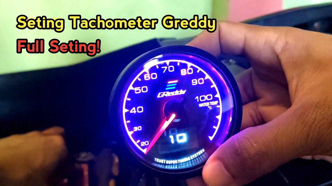 Cara Seting Tachometer Greddy