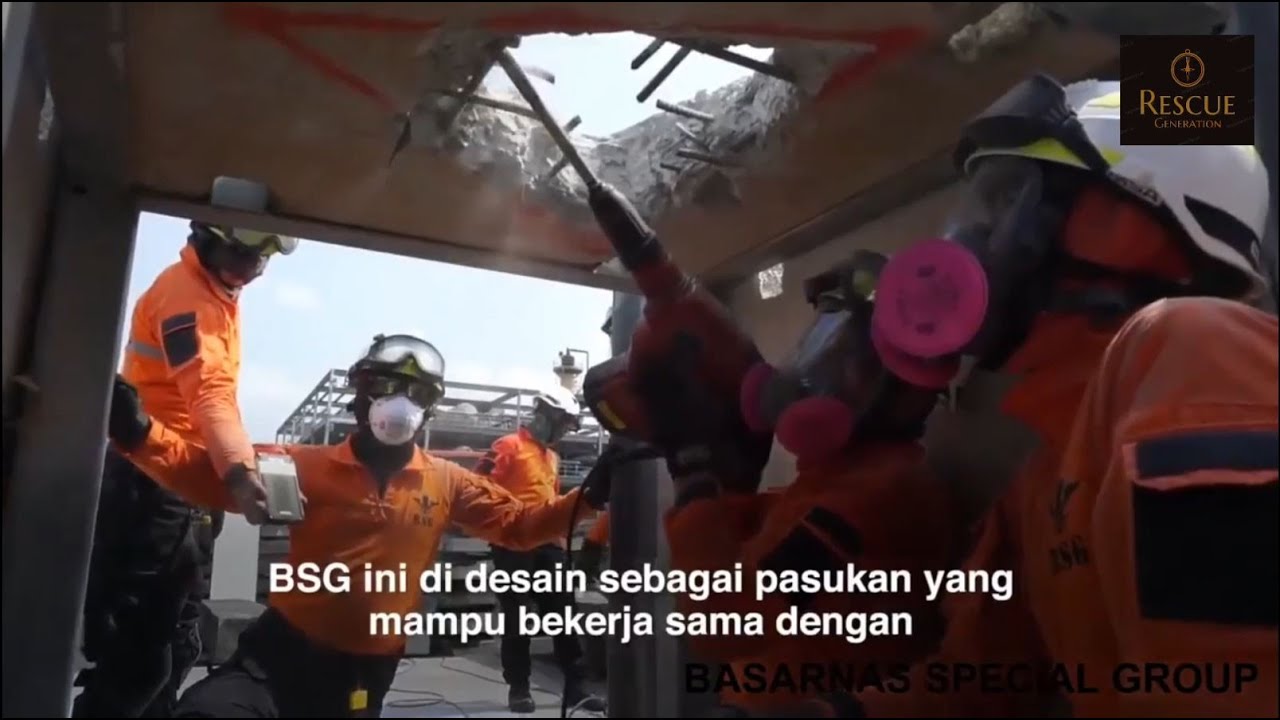 Basarnas Spesial Grup (BSG) Tim Elit Milik Badan Nasional Pencarian dan Pertolongan (BASARNAS)