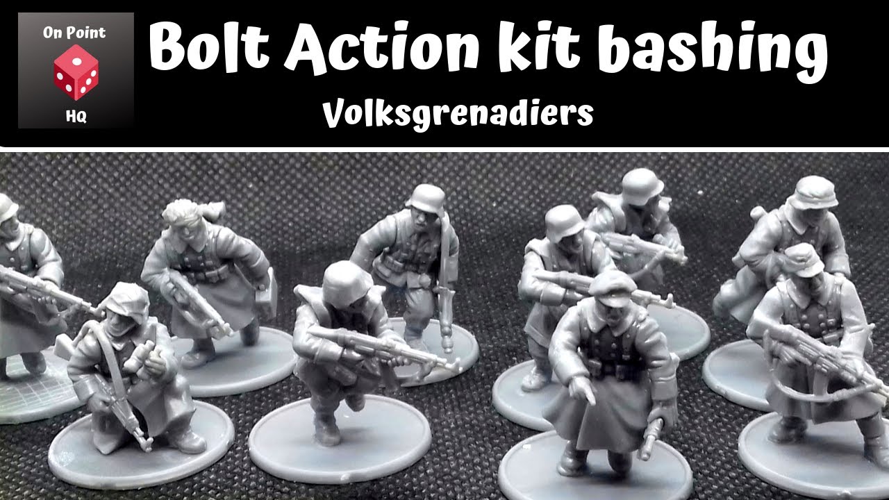 Bolt Action kit bashing - Volksgrenadiers