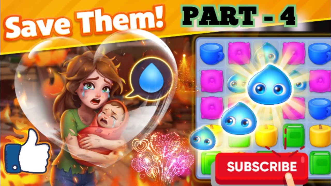 Story Match : Match Puzzle game - ( Cat Rescue ) Gameplay [ Android ] walkthrough  Level - 23