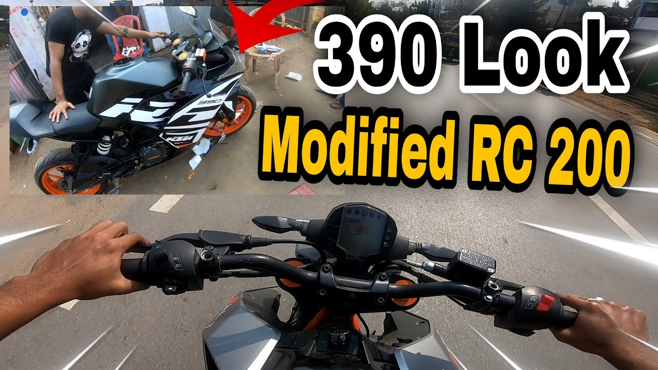 Rc 200 Modified || Rc 390 Look💥