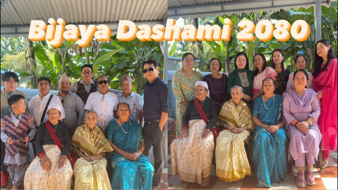 Bijaya Dashami 2080 in Dharan, Nepal | Nepali Vlog | Gunjan Hangkhim