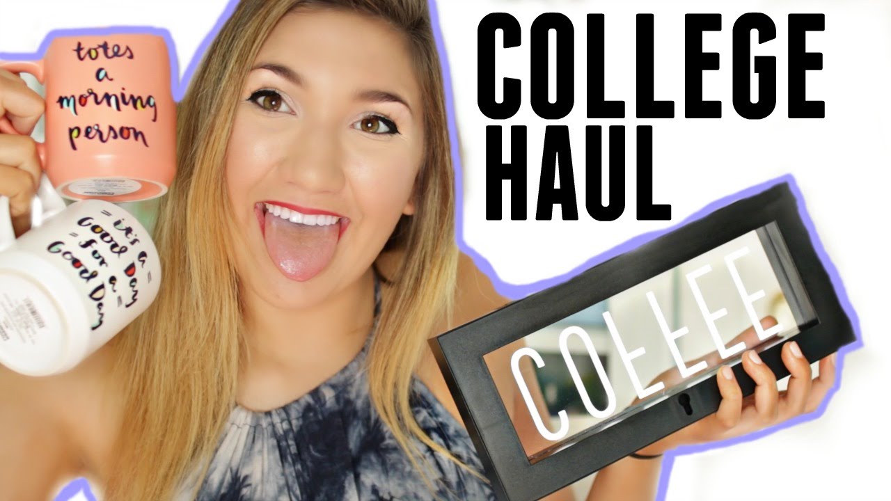 PRE-COLLEGE + DORM HAUL 2016!  Target, Dormify + Ankit