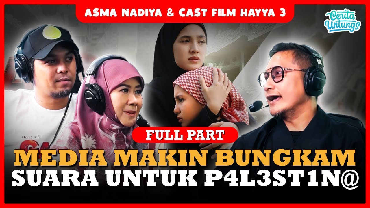 DULU SEMUA RAMAI BELA P4L3ST1N@, SEKARANG... KENAPA SEPI??? - Asma Nadiya & Cast Film HAYYA 3