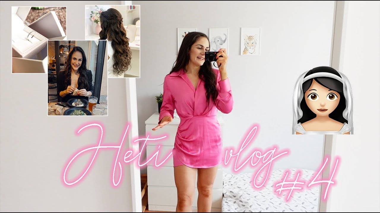 Esküvőnk előtti utolsó hét👰🏻‍♀️ | HETI VLOG#4
