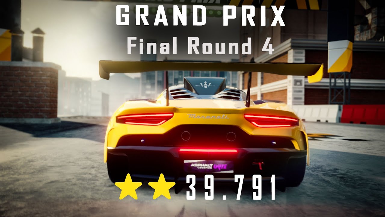 Asphalt Legends Unite | Maserati MC20 GT2 - Grand Prix Final Round 4 | 2 ⭐ - 39.791