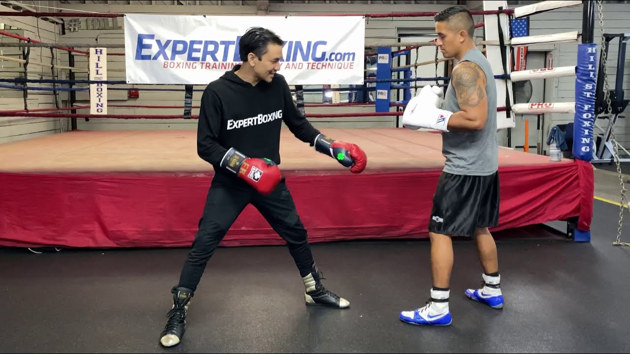 Boxing defense secrets - Half Step Footwork Technique (DAY 10, TECH 3)