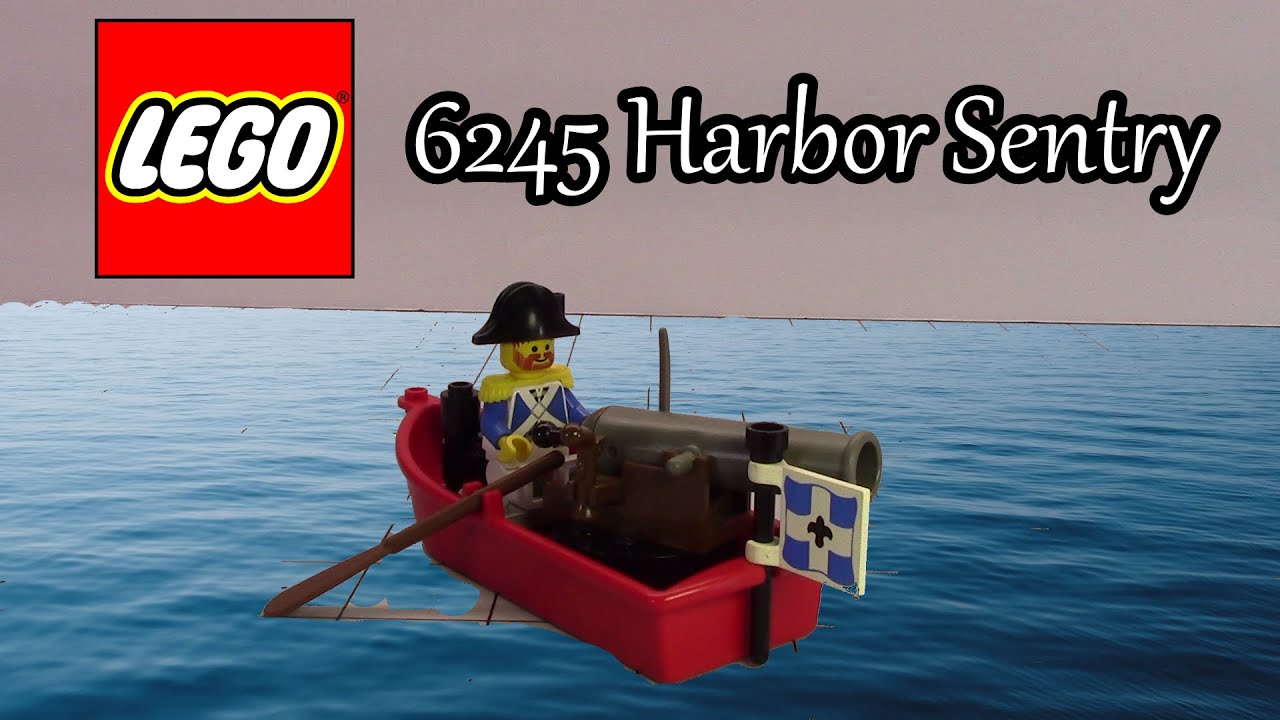 Vintage LEGO Harbor Sentry 6245 - build and review
