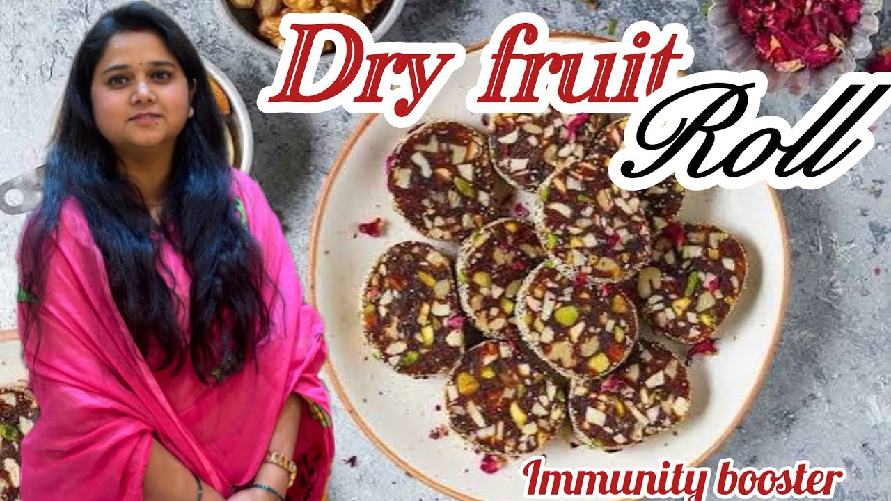Dry fruits roll / immunity booster # YouTube #newvideo #food #viral #viralvideo #yt #youtube 