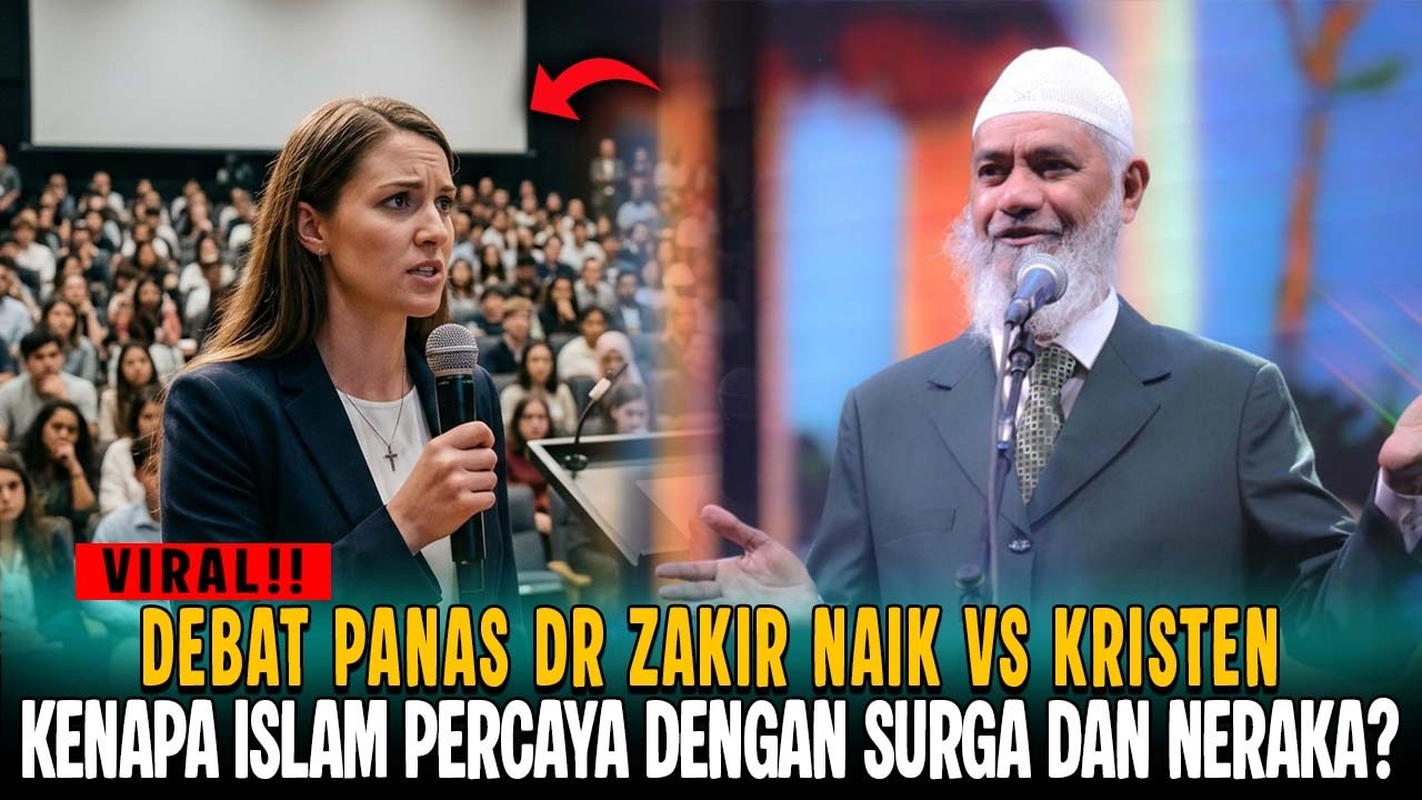 DEBAT‼️ DR ZAKIR NAIK VS KRISTEN: MENGAPA ISLAM PERCAYA SURGA DAN NERAKA?